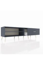 Hyperion TV Ünitesi Tek Raflı Tek Çekmeceli  176x44x51 Antrasit-Antrasit/Antrasit