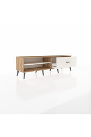 Hyperion TV Ünitesi Tek Raflı Tek Çekmeceli  176x44x51 Çam-Aytaşı/Aytaşı