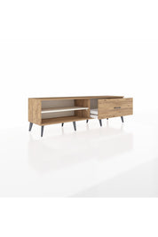 Hyperion TV Ünitesi Tek Raflı Tek Çekmeceli  176x44x51 Çam-Aytaşı/Çam