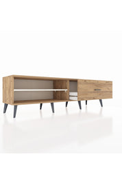 Hyperion TV Ünitesi Tek Raflı Tek Çekmeceli  176x44x51 Çam-Aytaşı/Çam