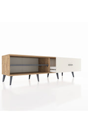 Hyperion TV Ünitesi Tek Raflı Tek Çekmeceli  176x44x51 Çam-Antrasit/Aytaşı