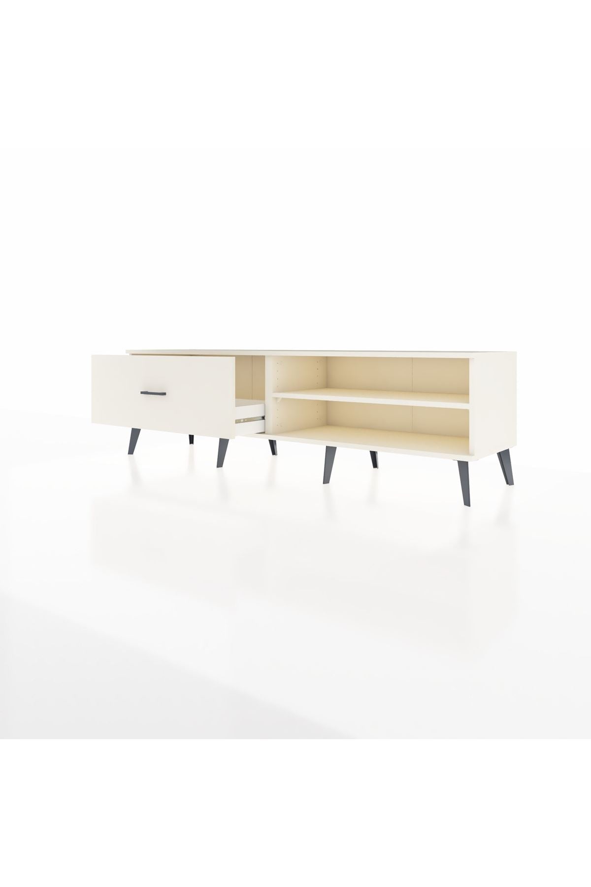 Hyperion TV Ünitesi Tek Raflı Tek Çekmeceli  176x44x51 Aytaşı-Aytaşı/Aytaşı