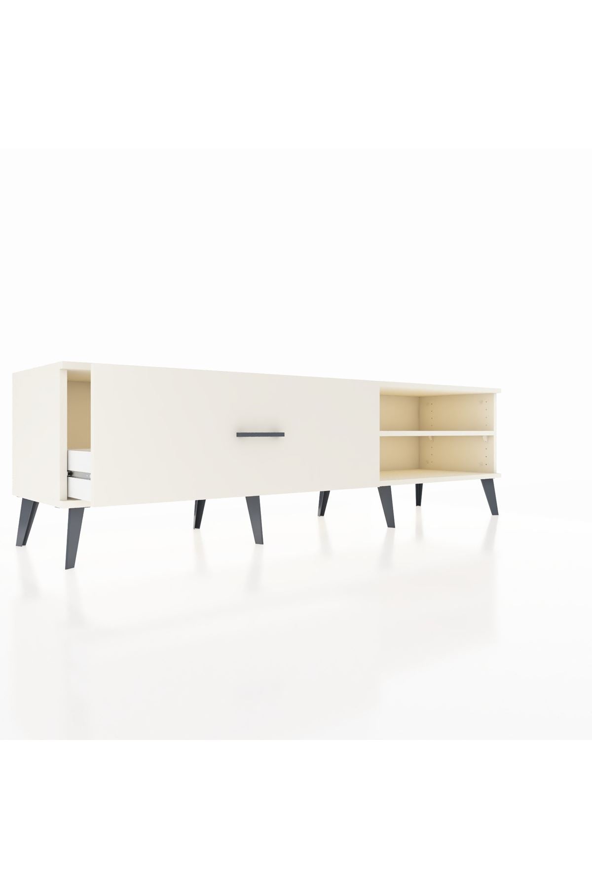 Hyperion TV Ünitesi Tek Raflı Tek Çekmeceli  176x44x51 Aytaşı-Aytaşı/Aytaşı