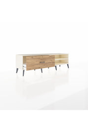 Hyperion TV Ünitesi Tek Raflı Tek Çekmeceli  176x44x51 Aytaşı-Aytaşı/Çam