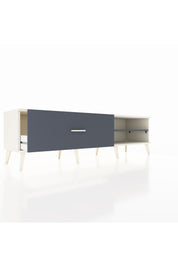 Hyperion TV Ünitesi Tek Raflı Tek Çekmeceli  176x44x51 Aytaşı-Antrasit/Antrasit