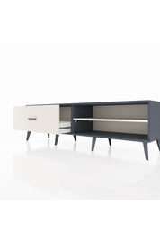 Hyperion TV Ünitesi Tek Raflı Tek Çekmeceli  176x44x51 Antrasit-Aytaşı/Aytaşı