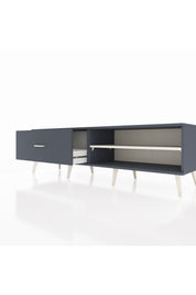 Hyperion TV Ünitesi Tek Raflı Tek Çekmeceli  176x44x51 Antrasit-Aytaşı/Antrasit