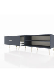 Hyperion TV Ünitesi Tek Raflı Tek Çekmeceli  176x44x51 Antrasit-Antrasit/Antrasit