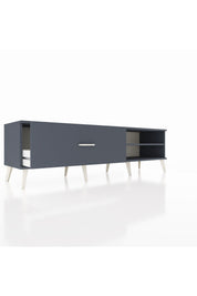 Hyperion TV Ünitesi Tek Raflı Tek Çekmeceli  176x44x51 Antrasit-Antrasit/Antrasit