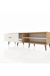 Hyperion TV Ünitesi Tek Raflı Tek Çekmeceli  176x44x51 Çam-Aytaşı/Aytaşı