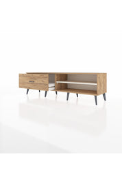 Hyperion TV Ünitesi Tek Raflı Tek Çekmeceli  176x44x51 Çam-Aytaşı/Çam