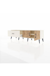 Hyperion TV Ünitesi Tek Raflı Tek Çekmeceli 2 Kapaklı 176x44x51 Aytaşı-Çam/Aytaşı