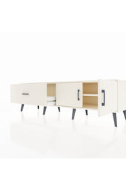 Hyperion TV Ünitesi Tek Raflı Tek Çekmeceli 2 Kapaklı 176x44x51 Aytaşı-Aytaşı/Aytaşı