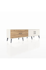 Hyperion TV Ünitesi Tek Raflı Tek Çekmeceli 2 Kapaklı 176x44x51 Aytaşı-Aytaşı/Çam