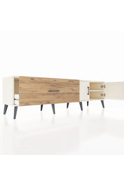 Hyperion TV Ünitesi Tek Raflı Tek Çekmeceli 2 Kapaklı 176x44x51 Aytaşı-Aytaşı/Çam