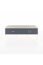 Hyperion TV Ünitesi Tek Raflı Tek Çekmeceli 2 Kapaklı 176x44x51 Aytaşı-Antrasit/Antrasit