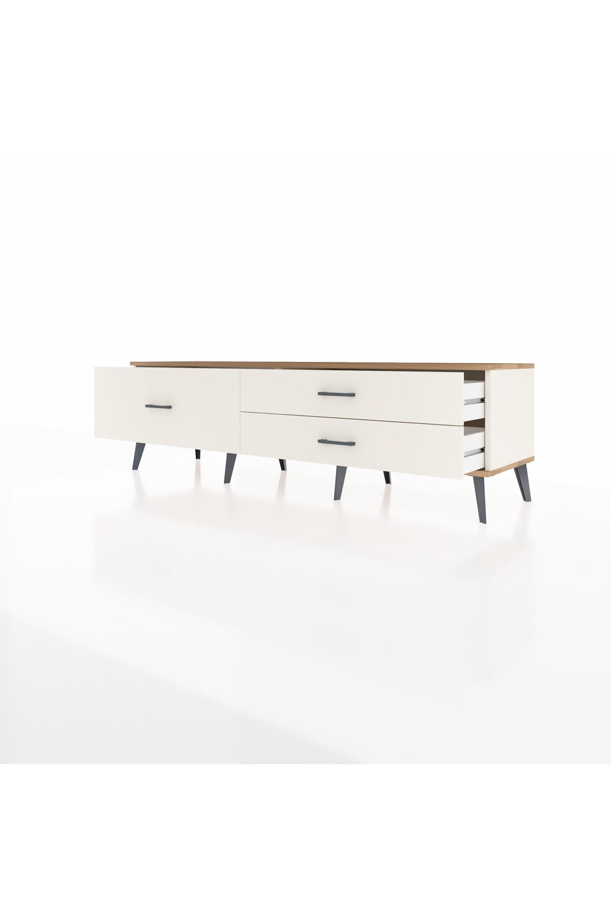 Hyperion TV Ünitesi 3 Çekmeceli  176x44x51 Aytaşı-Çam/Aytaşı