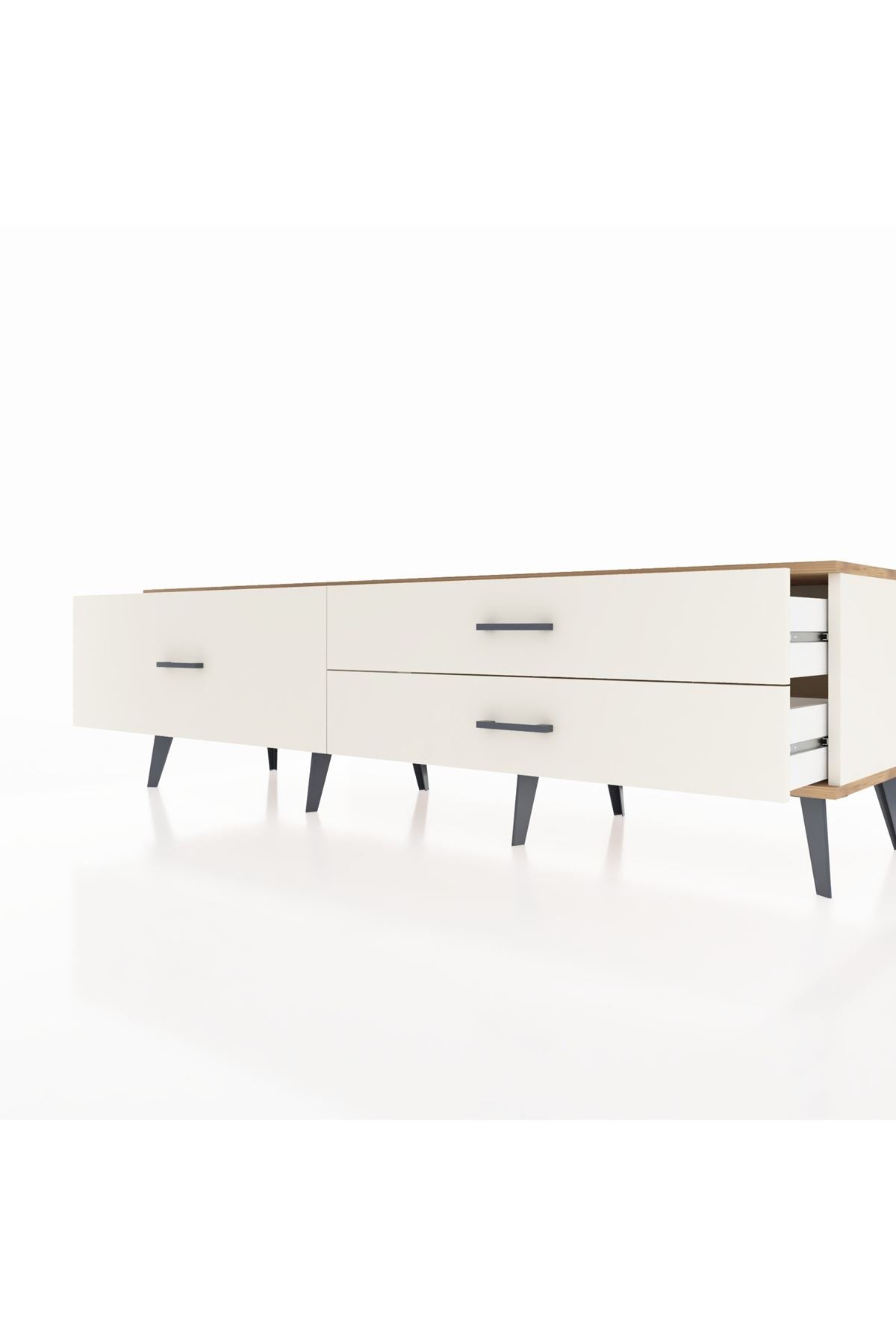 Hyperion TV Ünitesi 3 Çekmeceli  176x44x51 Aytaşı-Çam/Aytaşı