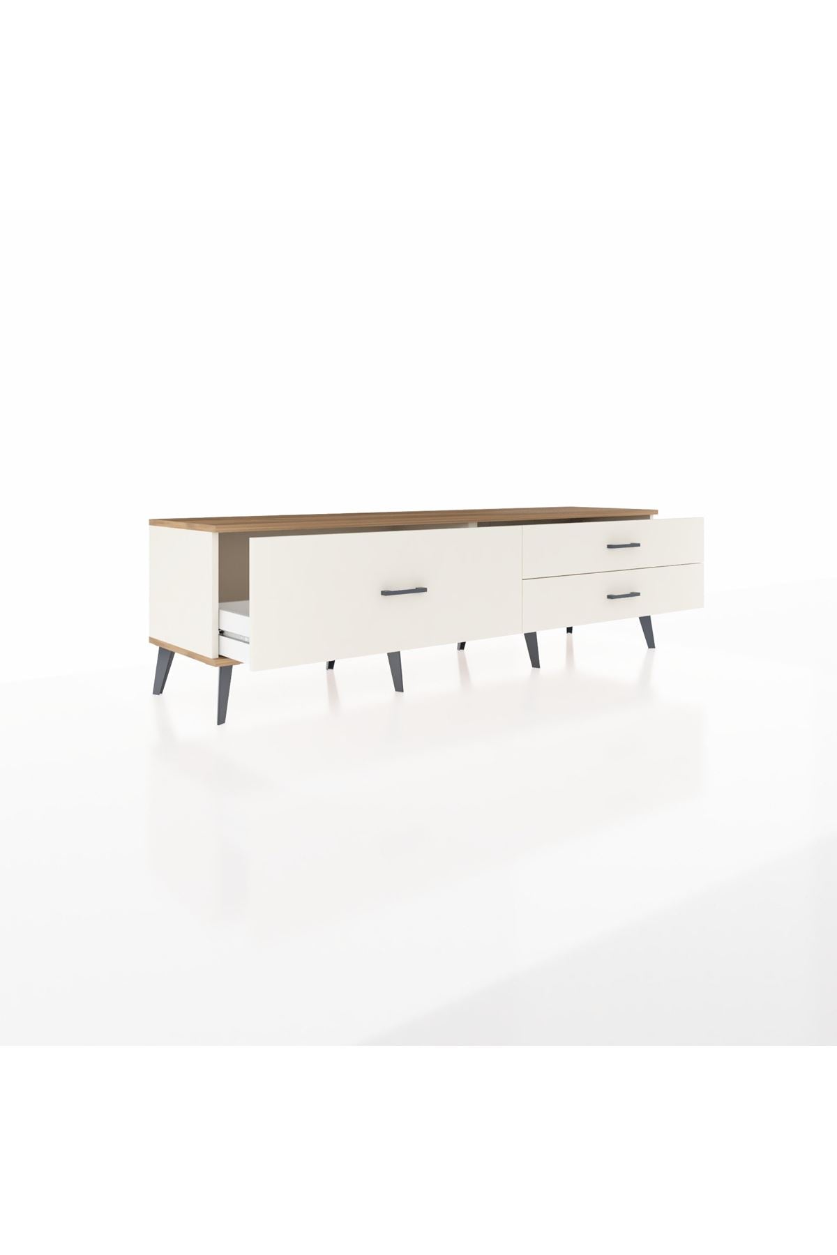 Hyperion TV Ünitesi 3 Çekmeceli  176x44x51 Aytaşı-Çam/Aytaşı