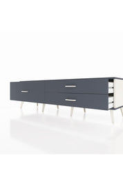 Hyperion TV Ünitesi 3 Çekmeceli  176x44x51 Aytaşı-Antrasit/Antrasit