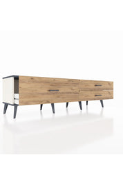 Hyperion TV Ünitesi 3 Çekmeceli  176x44x51 Aytaşı-Antrasit/Çam