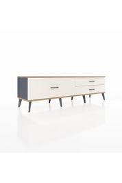 Hyperion TV Ünitesi 3 Çekmeceli  176x44x51 Antrasit-Çam/Aytaşı