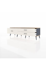 Hyperion TV Ünitesi 3 Çekmeceli  176x44x51 Antrasit-Çam/Aytaşı