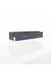 Hyperion TV Ünitesi 3 Çekmeceli  176x44x51 Antrasit-Çam/Antrasit