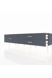 Hyperion TV Ünitesi 3 Çekmeceli  176x44x51 Antrasit-Aytaşı/Antrasit