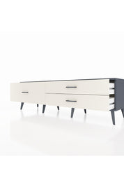 Hyperion TV Ünitesi 3 Çekmeceli  176x44x51 Antrasit-Antrasit/Aytaşı