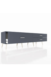 Hyperion TV Ünitesi 3 Çekmeceli  176x44x51 Antrasit-Antrasit/Antrasit