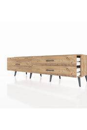 Hyperion TV Ünitesi 3 Çekmeceli  176x44x51 Çam-Çam/Çam