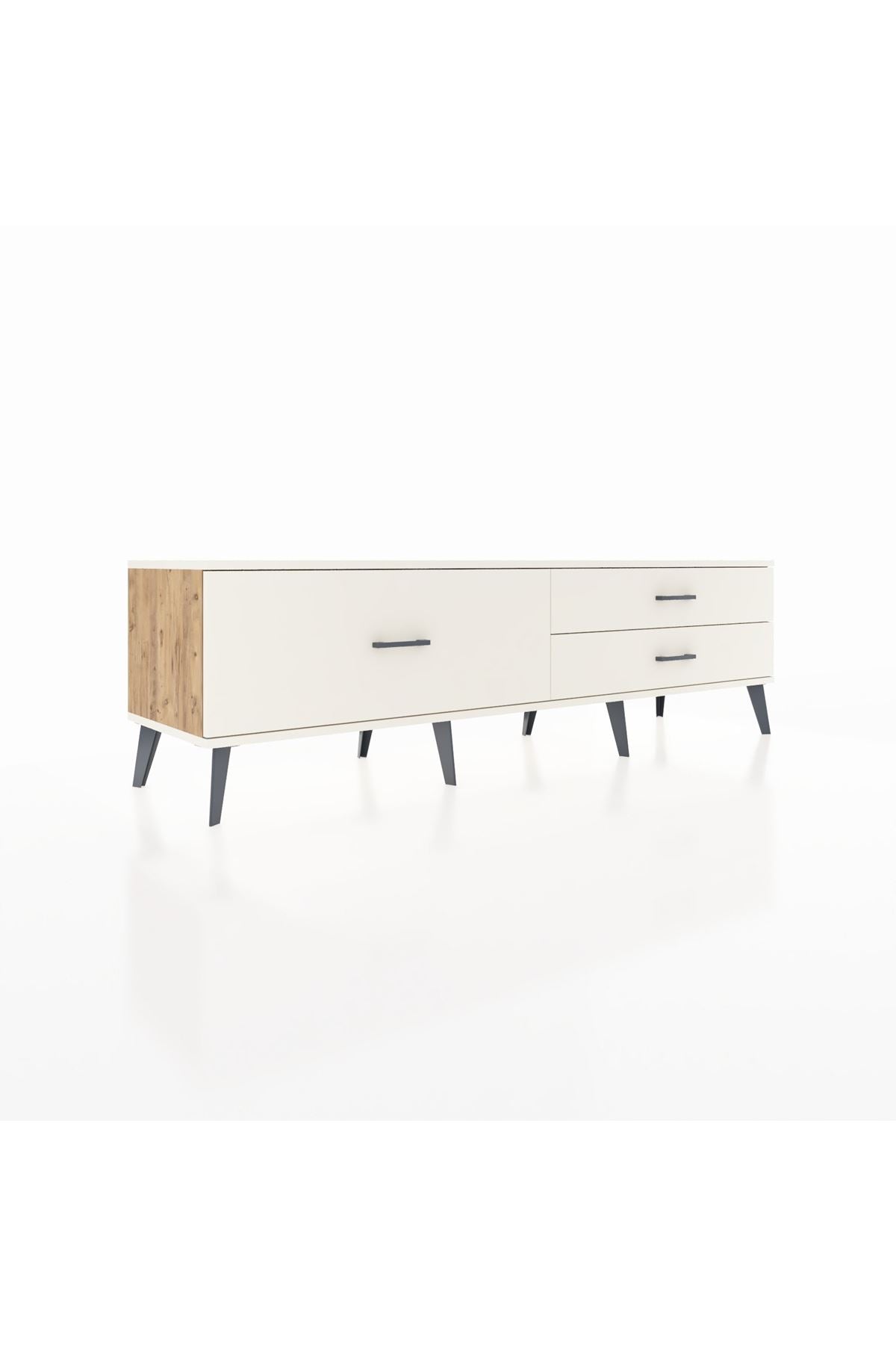 Hyperion TV Ünitesi 3 Çekmeceli  176x44x51 Çam-Aytaşı/Aytaşı