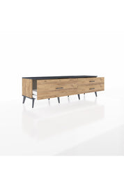 Hyperion TV Ünitesi 3 Çekmeceli  176x44x51 Çam-Antrasit/Çam
