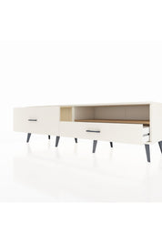 Hyperion TV Ünitesi Tek Raflı 2 Çekmeceli  176x44x51 Aytaşı-Çam/Aytaşı