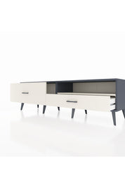 Hyperion TV Ünitesi Tek Raflı 2 Çekmeceli  176x44x51 Antrasit-Aytaşı/Aytaşı