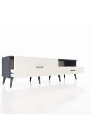 Hyperion TV Ünitesi Tek Raflı 2 Çekmeceli  176x44x51 Antrasit-Aytaşı/Aytaşı