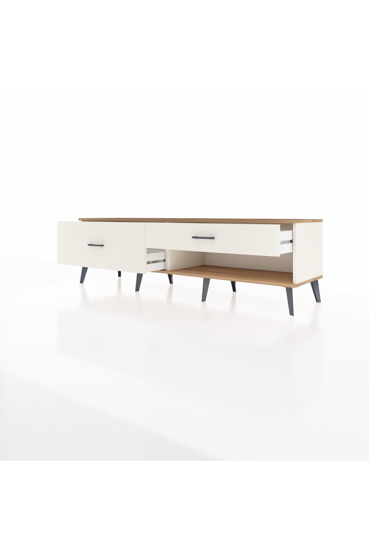 Hyperion TV Ünitesi 2 Çekmeceli  176x44x51 Aytaşı-Çam/Aytaşı