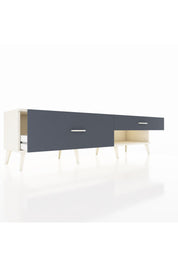 Hyperion TV Ünitesi 2 Çekmeceli  176x44x51 Aytaşı-Aytaşı/Antrasit