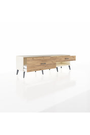 Hyperion TV Ünitesi 2 Çekmeceli  176x44x51 Aytaşı-Aytaşı/Çam