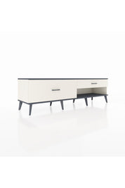 Hyperion TV Ünitesi 2 Çekmeceli  176x44x51 Aytaşı-Antrasit/Aytaşı