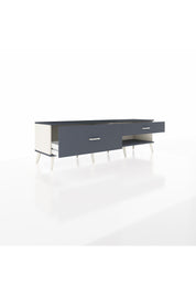 Hyperion TV Ünitesi 2 Çekmeceli  176x44x51 Aytaşı-Antrasit/Antrasit