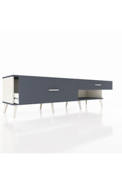 Hyperion TV Ünitesi 2 Çekmeceli  176x44x51 Aytaşı-Antrasit/Antrasit