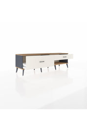 Hyperion TV Ünitesi 2 Çekmeceli  176x44x51 Antrasit-Çam/Aytaşı