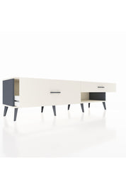 Hyperion TV Ünitesi 2 Çekmeceli  176x44x51 Antrasit-Aytaşı/Aytaşı