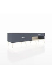 Hyperion TV Ünitesi 2 Çekmeceli  176x44x51 Antrasit-Aytaşı/Antrasit