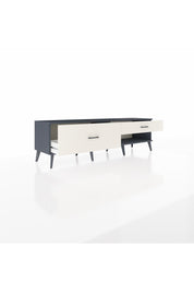 Hyperion TV Ünitesi 2 Çekmeceli  176x44x51 Antrasit-Antrasit/Aytaşı