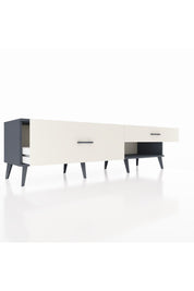 Hyperion TV Ünitesi 2 Çekmeceli  176x44x51 Antrasit-Antrasit/Aytaşı