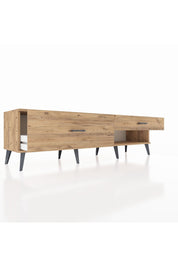 Hyperion TV Ünitesi 2 Çekmeceli  176x44x51 Çam-Çam/Çam