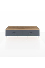 Hyperion TV Ünitesi 2 Çekmeceli  176x44x51 Aytaşı-Çam/Antrasit